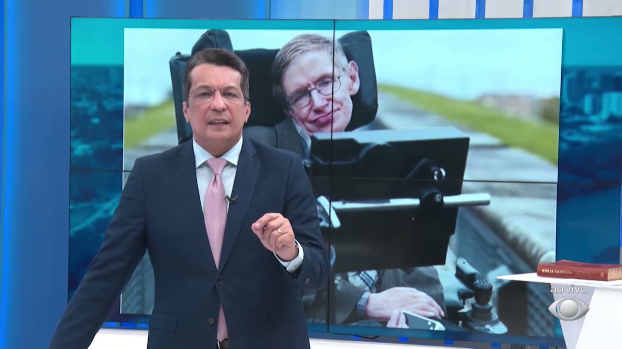 REFLEXÃO PARA A VIDA: SIGA O EXEMPLO DE  STEPHEN HAWKING - Por Tony Trindade