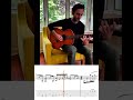 Julian Lage - Auditorium acoustic jam w/tabs