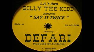 (13) DEFARI - Say It Twice(1999)