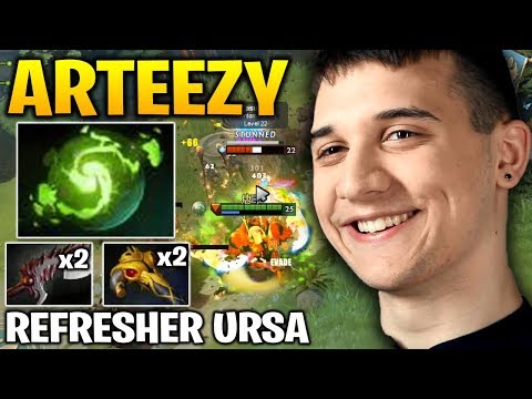 Arteezy CRAZY Ursa with Refresher 30 Kills