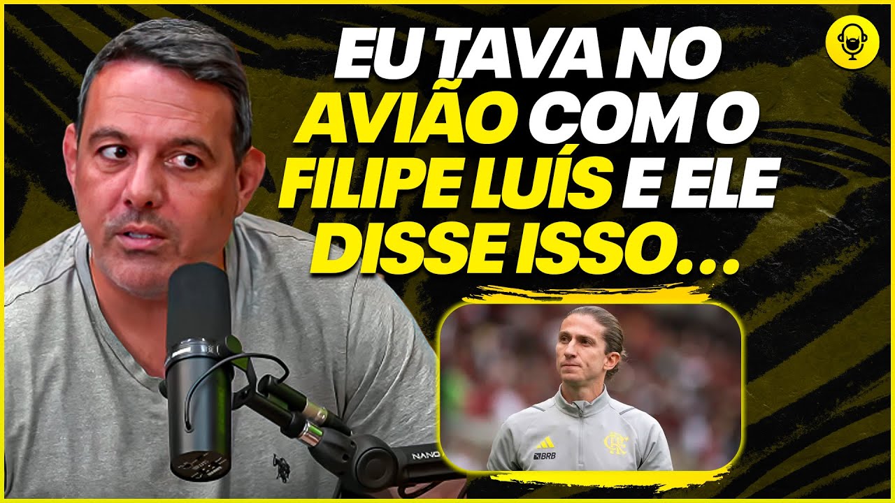 DIRIGENTE DO FLAMENGO REVELA CONVERSA COM FILIPE LUÍS