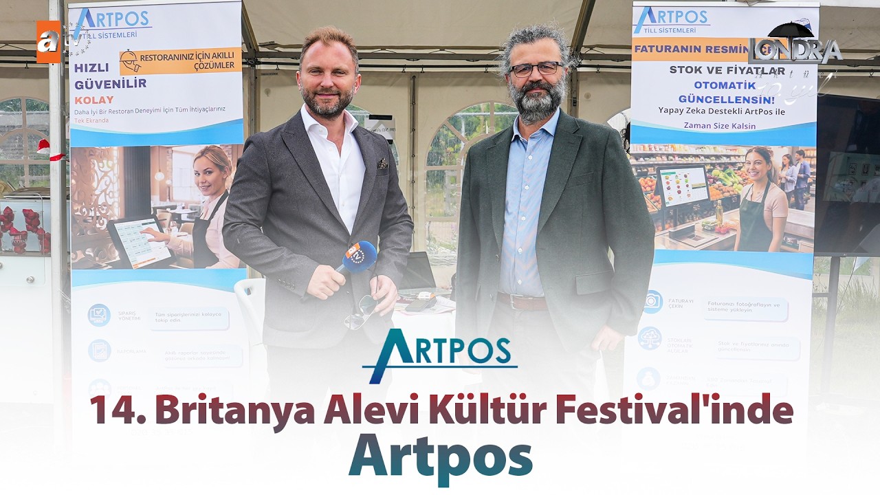 14. Britanya Alevi Kültür Festival'inde Artpos.