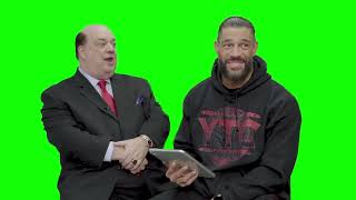 Paul Heyman "you can't spell filth without IGN" green screen
