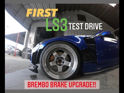 HOW TO.. Brembo Brake Upgrade/ Ls350z Test Drive