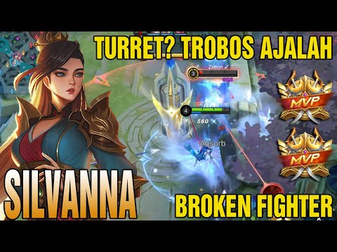 SILVANA NEGATIVE ARMOR IS BROKEN - Build Top 1 Global Silvanna - Silvanna Best Build 2022 ~ MLBB