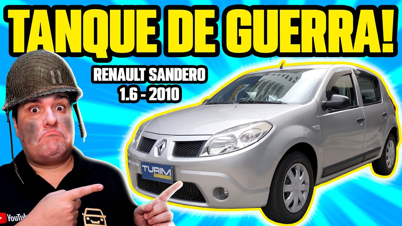 RENAULT SANDERO - O "FRANCÊS" INDESTRUTÍVEL e BARATO DE MANTER! (Avaliação)