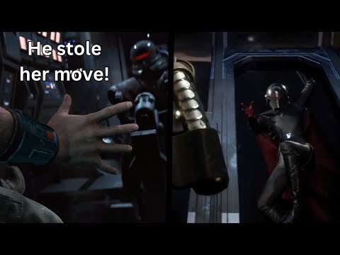 Cal learned this from the Second Sister in Jedi Survivor!