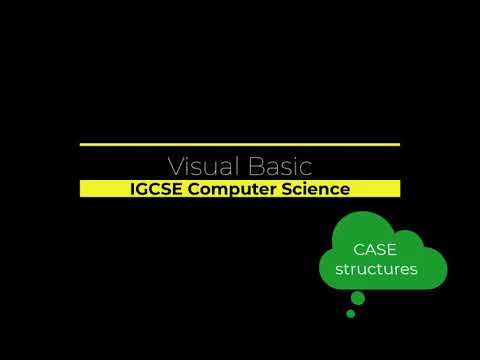 Case Structures In Visual Basic