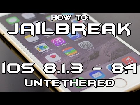 How To: Jailbreak iOS 8.1.3, 8.2, 8.3, 8.4 Untethered With TaiG