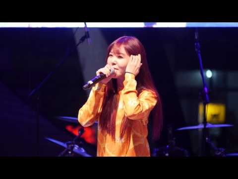 141008 숭실대축제 오렌지캬라멜_레이나 솔로곡 홍보 cam by. echo