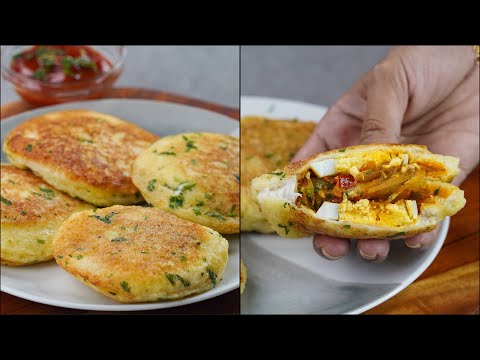Bread Egg Nashta Recipe | Leftover Bread Snacks | Egg Bread Snacks | Bread Egg Snacks Recipe
