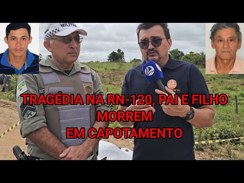 🚨💔 Tragédia na RN-120: duas pessoas morrem em grave capotamento entre Nova Cruz e Santo Antônio
