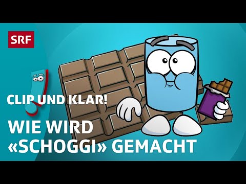 Clip und klar! – Wie wird Schokolade hergestellt? | Kindervideos | SRF Kids