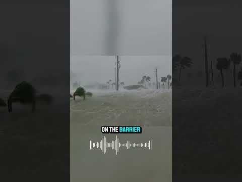 15ft Storm Surge Washes Away Homes in Ft  Myers