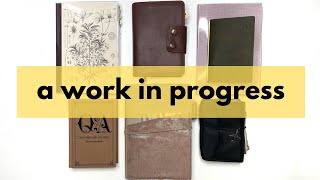 Work In Progress: Getting Back on Track with My Journals & Planners // Monthly Planner Update