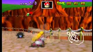 MK64 - former world record on Yoshi Valley - 1'42"61 (NTSC: 1'25"34)