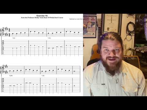Introduction to the E9 Pedal Steel - Lesson 1: Right Hand Basics