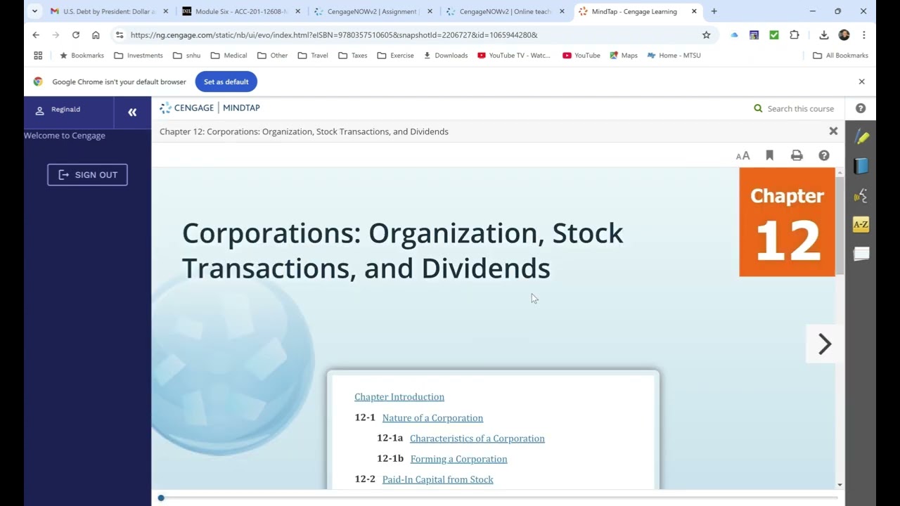 SNHU ACC 201 Module Six