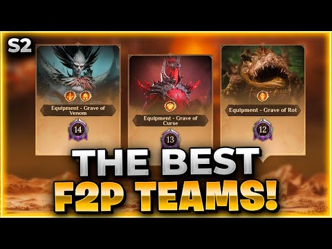 USE THESE TEAMS!! My F2P Dungeon Teams For S2 Dragonheir: Silent Gods x Dragonstride