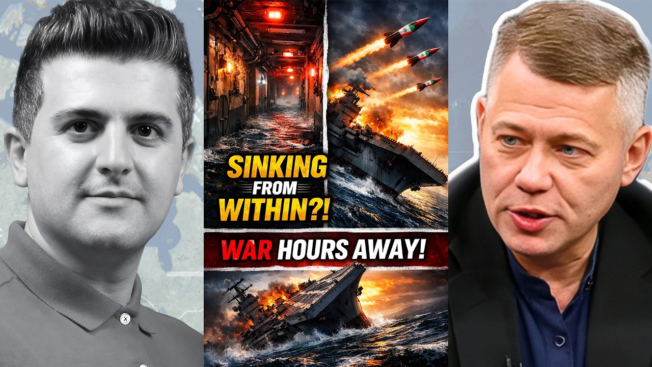 Stanislav Krapivnik: USS Gerald Ford Is Sinking… From INSIDE — War With Iran Hours Away!