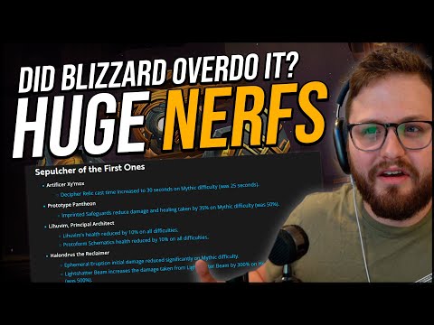 Massive Sepulcher of The First Ones Nerfs