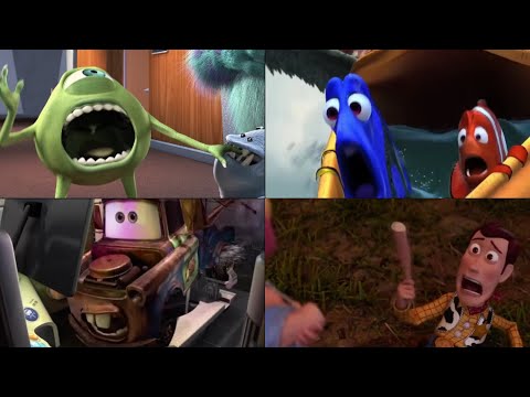 Disney Pixar Films in 26 Screaming Seconds