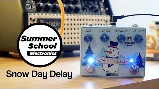Video thumbnail for Summer School Electronics // Snow Day Delay (Demo) by Pedal of the Day