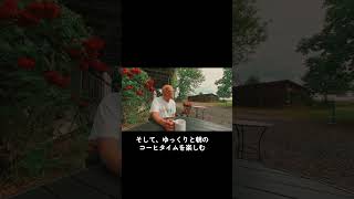 都会を離れて、デンマークの貸別荘で過ごす静かな朝 🌿 #shorts #北欧旅行 #海外生活