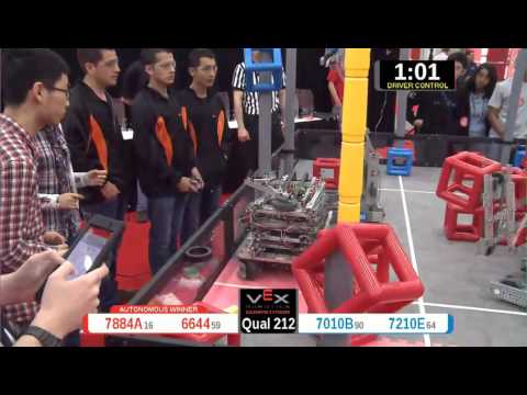 2015 VRC Arts Q212 - 7884A 6644 vs 7010B 7210E - 69 to 39 - VEX Worlds 2015 - Arts Division