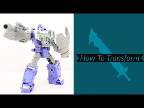 How To Transform: Transformers Siege Deluxe Class Refraktor