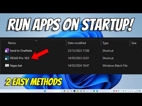 How To Autorun Program or File on Startup Windows 11
