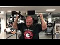 Giant set for QUADS with Rob Cannon during Training Camp in Muscleworks Gym Orpington, July 2019