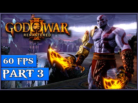 God Of War 3 Remastered Gameplay Walkthrough Part 3 (PS4) - 1080p 60fps - No Commentary