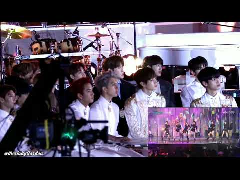 NCT | BLACKPINK | VIXX reaction to TWICE & GFRIEND tell me on GAYO DAEJUN 2016