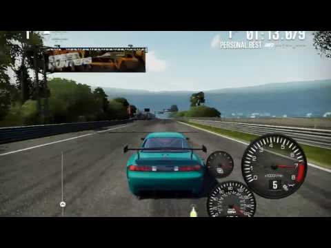 Need For Speed : Shift 2 Unleashed Nissan 200 sx s14 Top speed at nurburgring