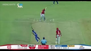 MI VS KXIP VIVO IPL 2018 MATCH 50  HIGHLIGHTS