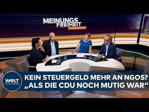 MEINUNGSFREIHEIT: „Als die CDU noch mutig war!“ – Debatte um NGO-Finanzierung! I Komplette Sendung