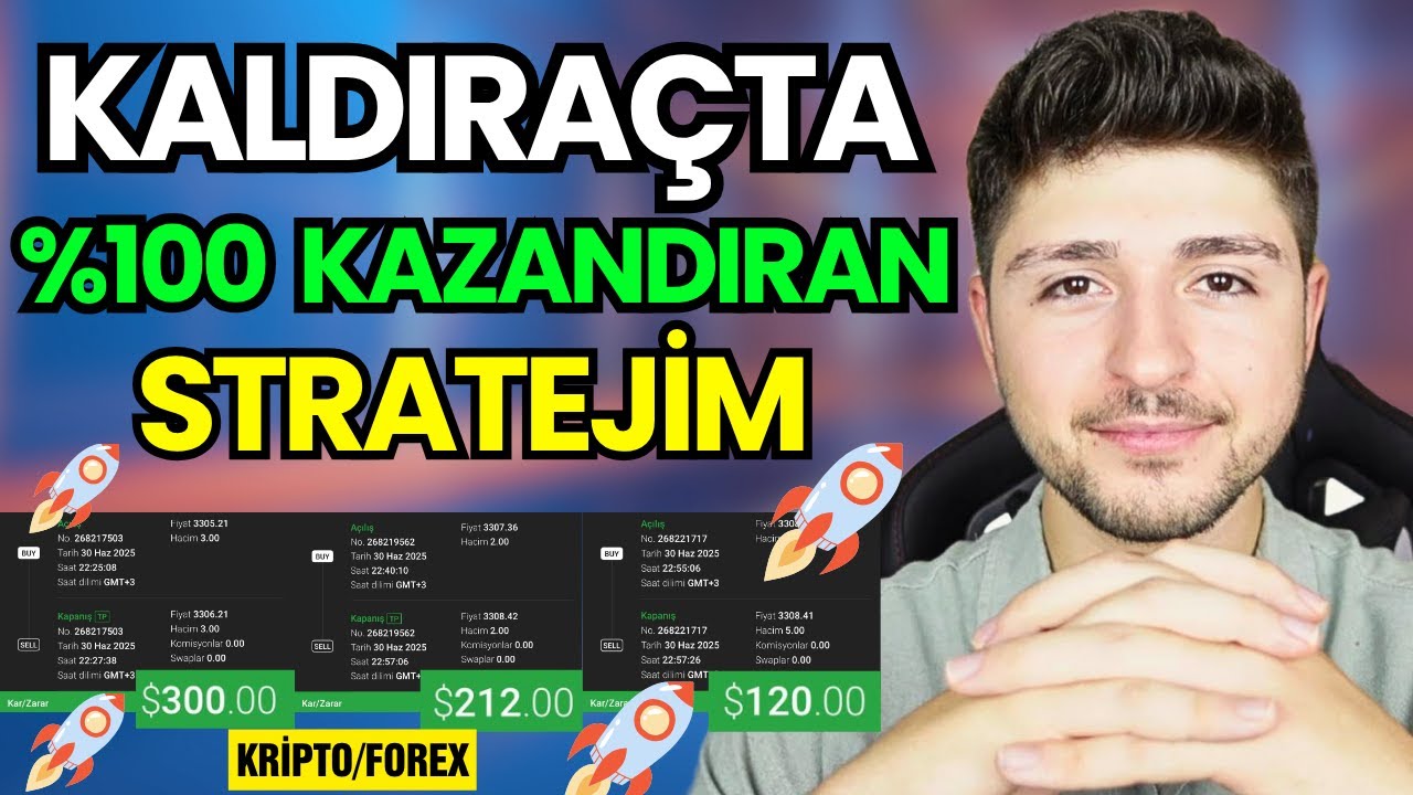 3 İşlemde 632 Dolar Kazanç ! Forex ve Kripto Canlı İşlem ( SIFIRDAN TAM EĞİTİM )