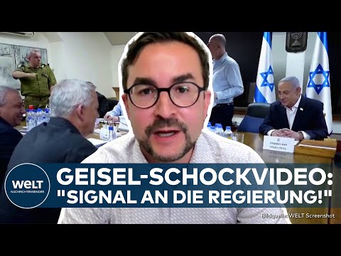 NAHOST-KRIEG: Geiselangehörige veröffentlichen Schockvideo! "Stagnation bei Verhandlungen!" Israel