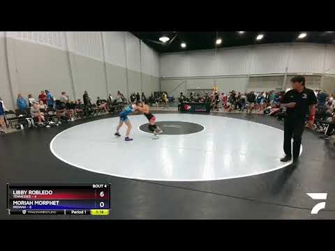 105 Lbs Round 2 (6 Team) - Libby Robledo, Tennessee Vs Moriah Morphet, Indiana C790