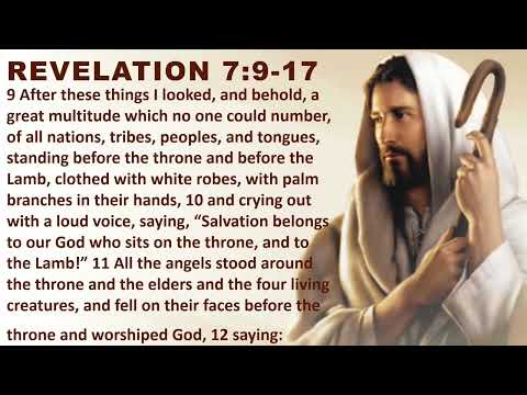 Reading REVELATION 7:9-17