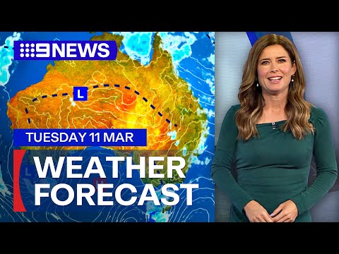 Australia Weather Update: Partly cloudy conditions for Queensland | 9 News Australia