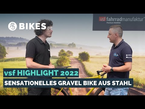 vsf fahrradmanufaktur Highlight 2022 von der EUROBICO - Sensationelle Gravel-Neuheit aus Stahl