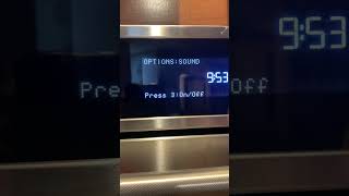 Kitchenaid double oven - how to remove demo mode option.