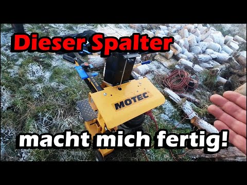 Der Holzspalter macht mich fertig | Motec MH 8T-A | Deutz D30s