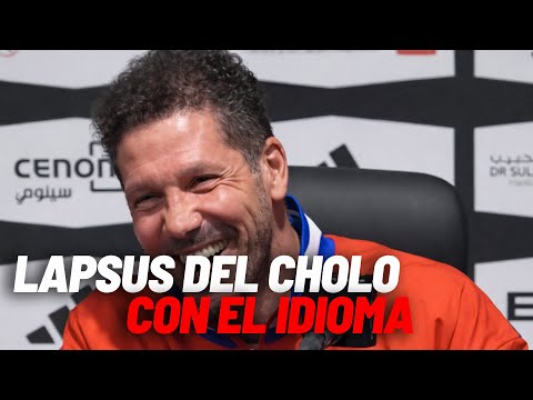 La broma de Simeone a una pregunta en inglés: "Yes" I MARCA