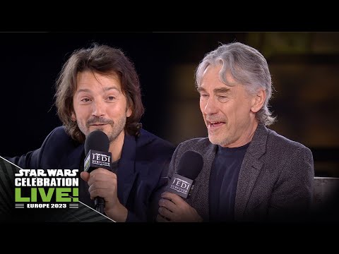 Tony Gilroy and Diego Luna from Andor | Star Wars Celebration LIVE! 2023