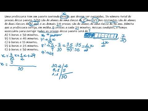 Questão Vunesp - Regra de Três