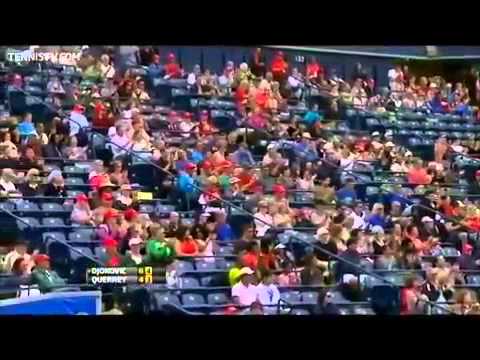 Backwards Tennis - Novak Djokovic vs Sam Querrey
