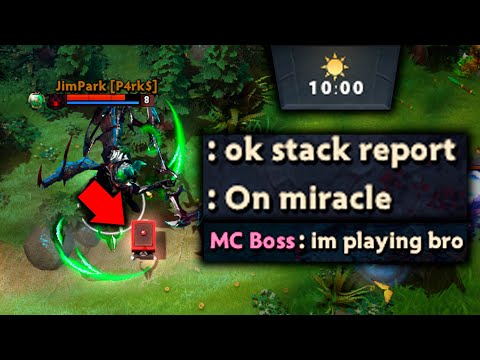 the only proplayer who GAVE UP having MIRACLE on his team